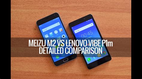 Meizu M2 Note vs Lenovo Vibe Shot Karşılaştırma